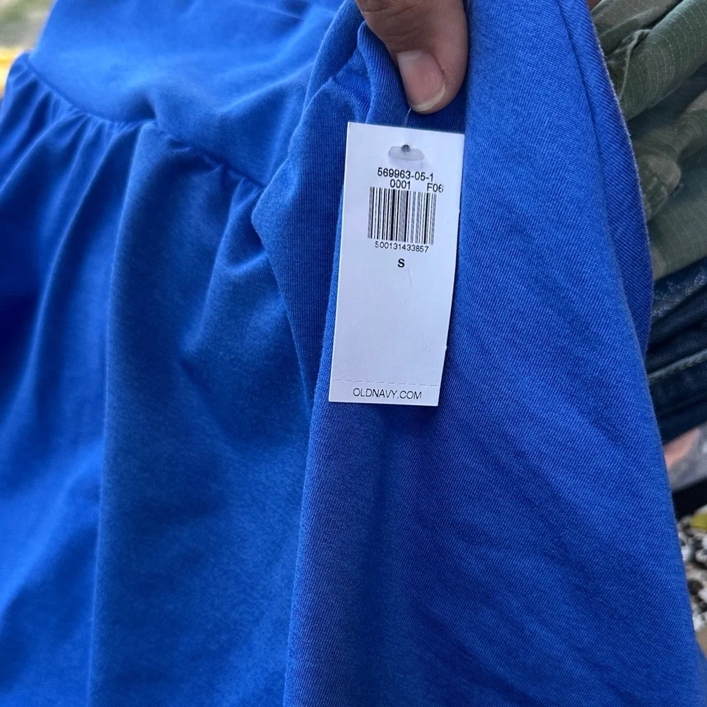 Old Navy Royal Blue Flared Skirt - Picture 4 of 4